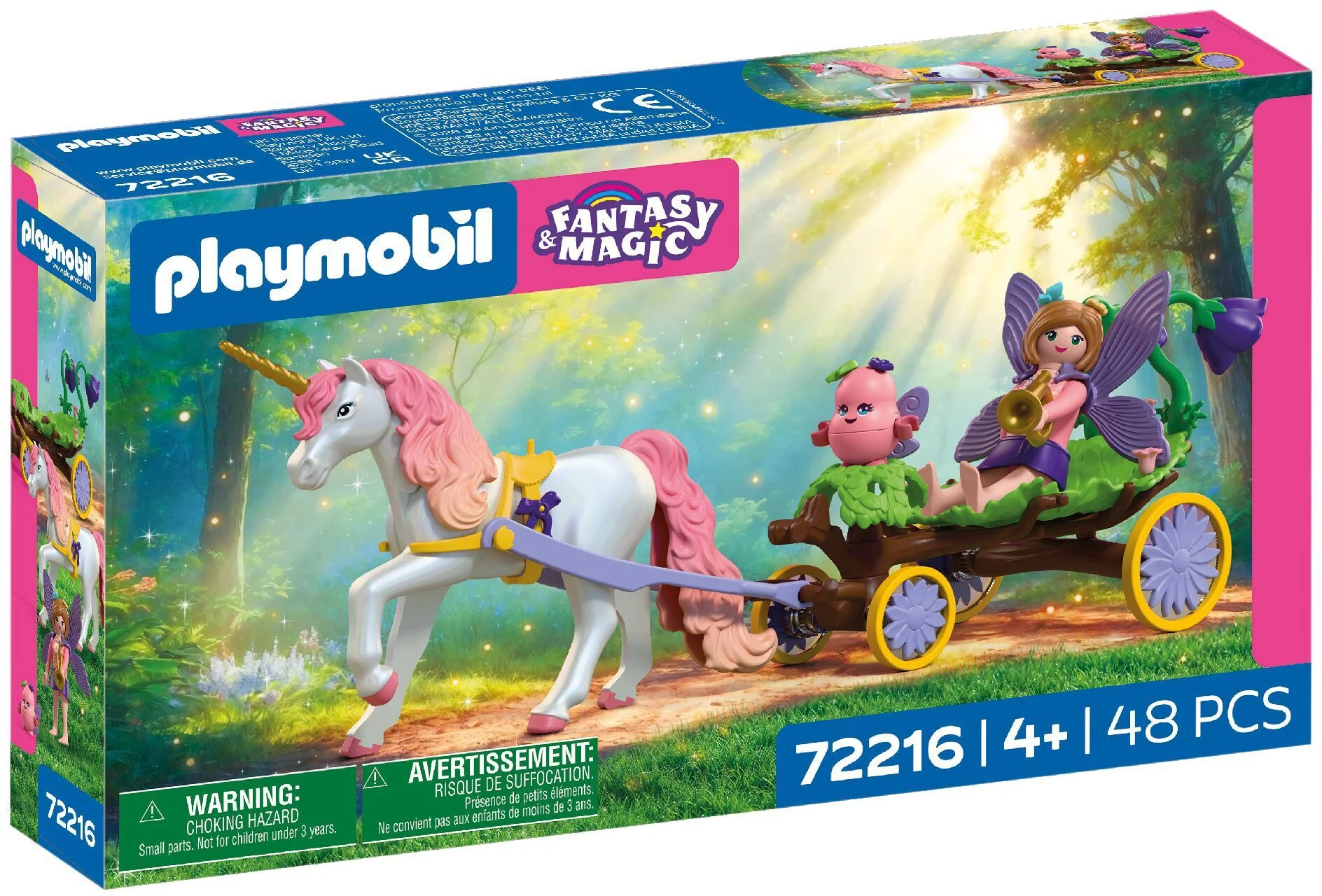PLAYMOBIL - Unicorn Carriage (72216) v:9122175