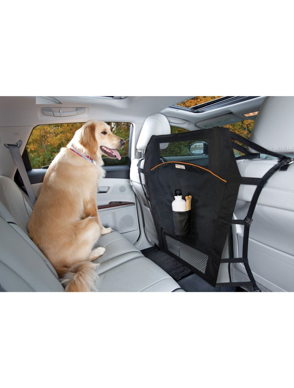 Kurgo - Backseat Barrier, black - (89662200006) - Gratis frakt v:9143674