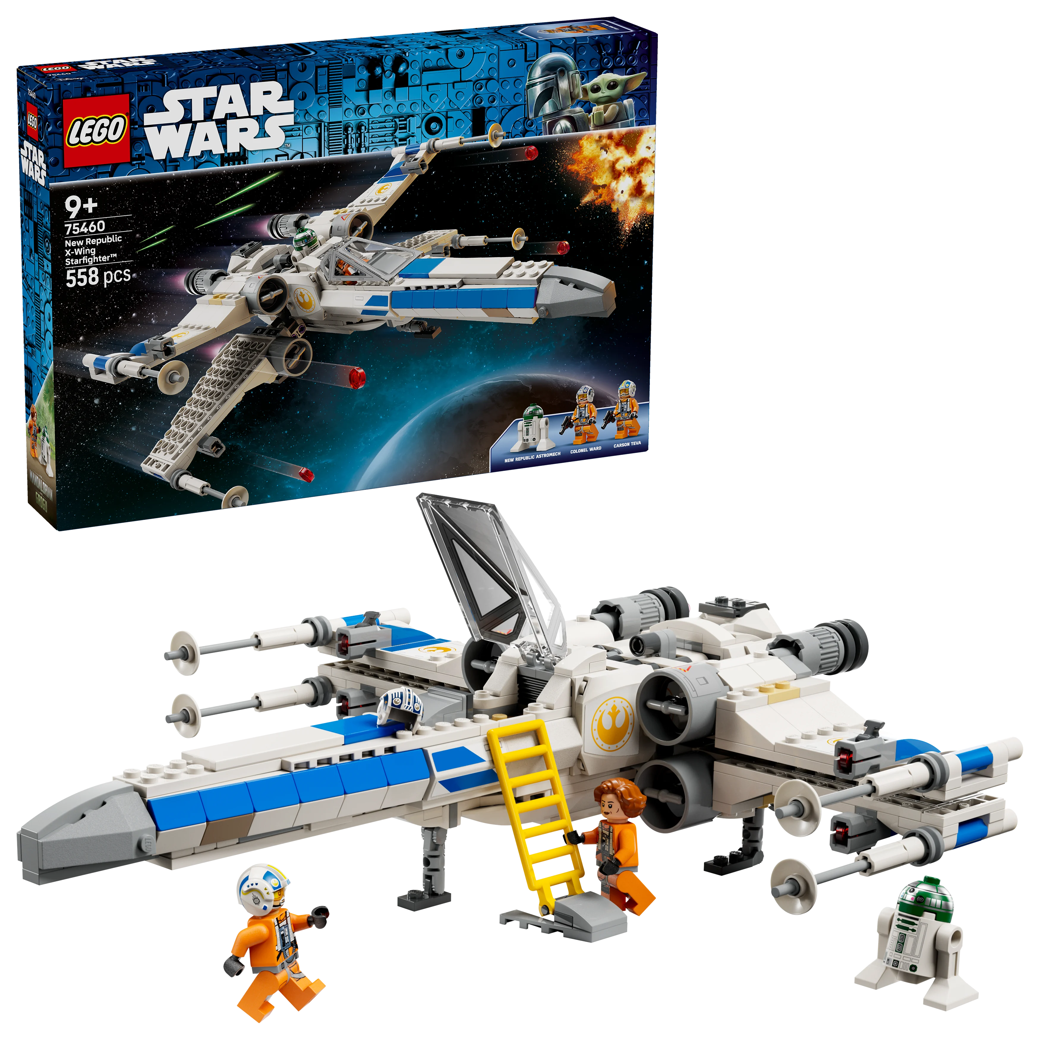 LEGO - Star Wars TM - Den nye republikkens X-Wing Starfighter™ (75460) - Gratis frakt v:4039817