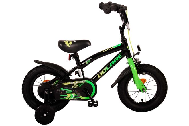 Volare - Children's Bicycle 12" - Super GT Green (51289) - Gratis frakt v:6785327