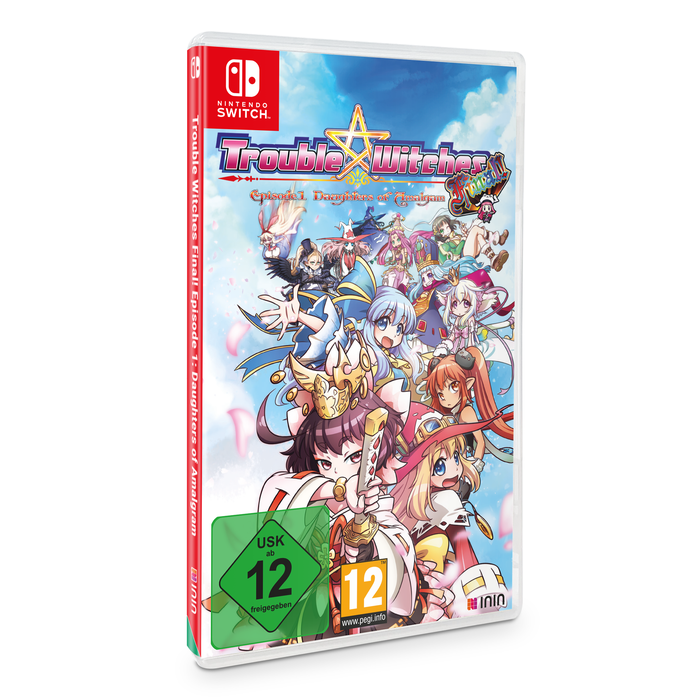 Trouble Witches Final: Episode 1 - Daughters of Amalgam (Limited Edition) - Nintendo Switch - Engelsk - Limited Edition v:8963412