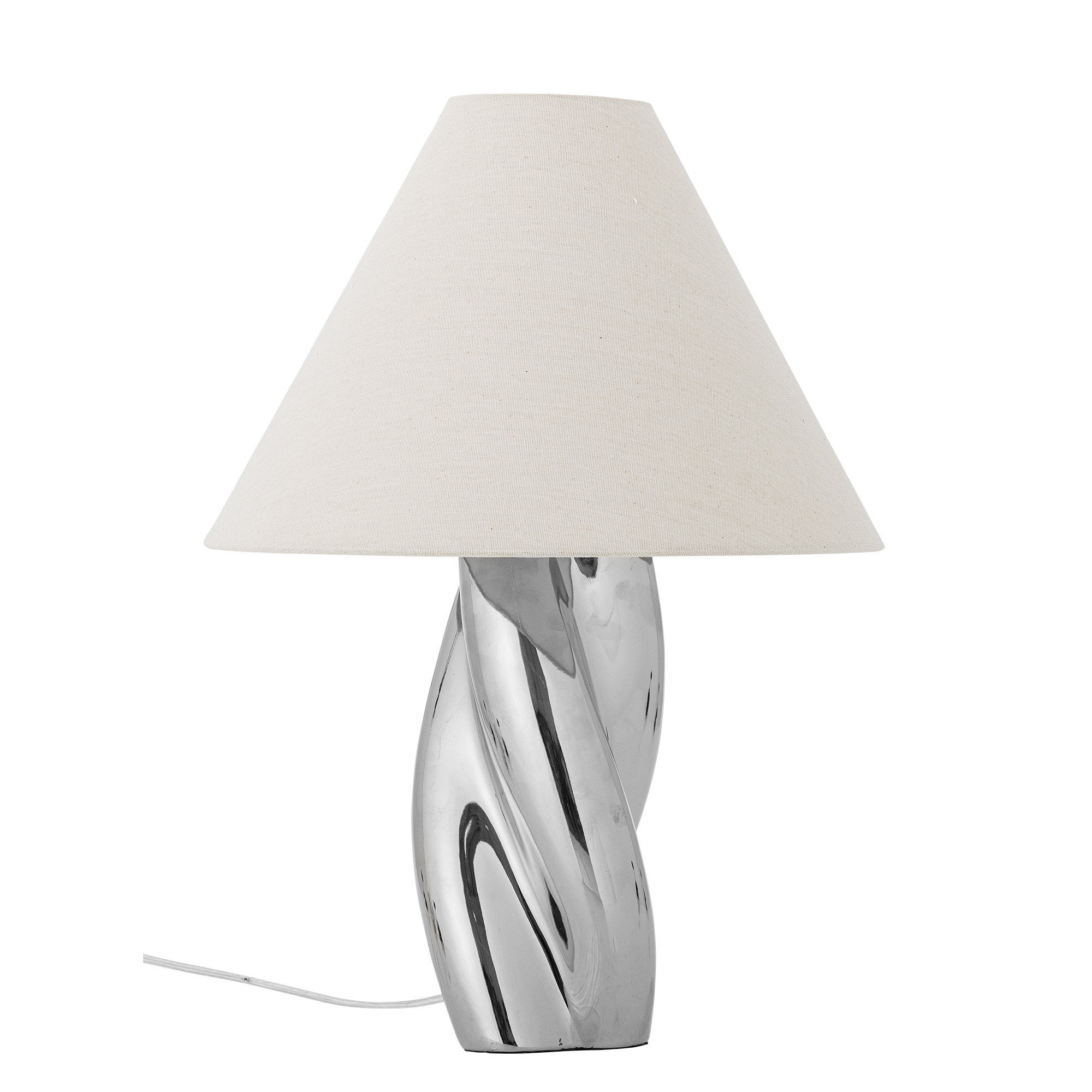 Bloomingville – Silva Table Lamp – Silver – Stoneware – Gratis frakt v:5593244 Bloomingville – Silva Table Lamp – Silver – Stoneware – Gratis frakt v:5593244