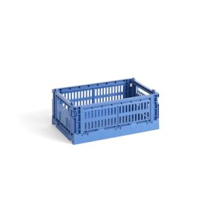 HAY – Colour Crate S Oppbevaringskasse (Elektrisk Blå) – Electric Blue – S v:5632028