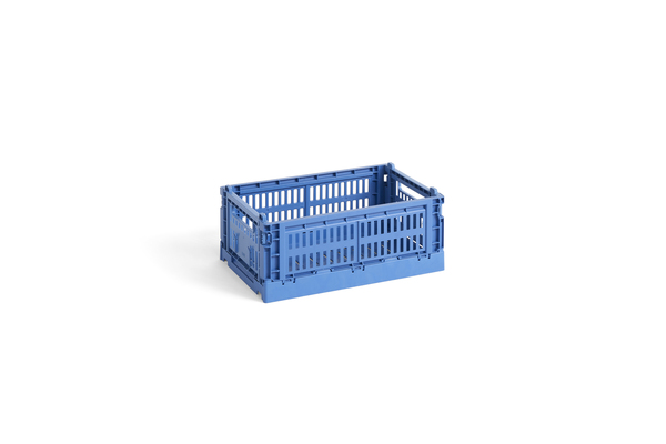 HAY – Colour Crate S Oppbevaringskasse (Elektrisk Blå) – Electric Blue – S v:5632028