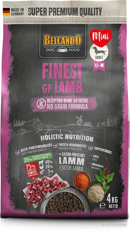 Belcando - Finest GF Lamb - 4kg v:5012938