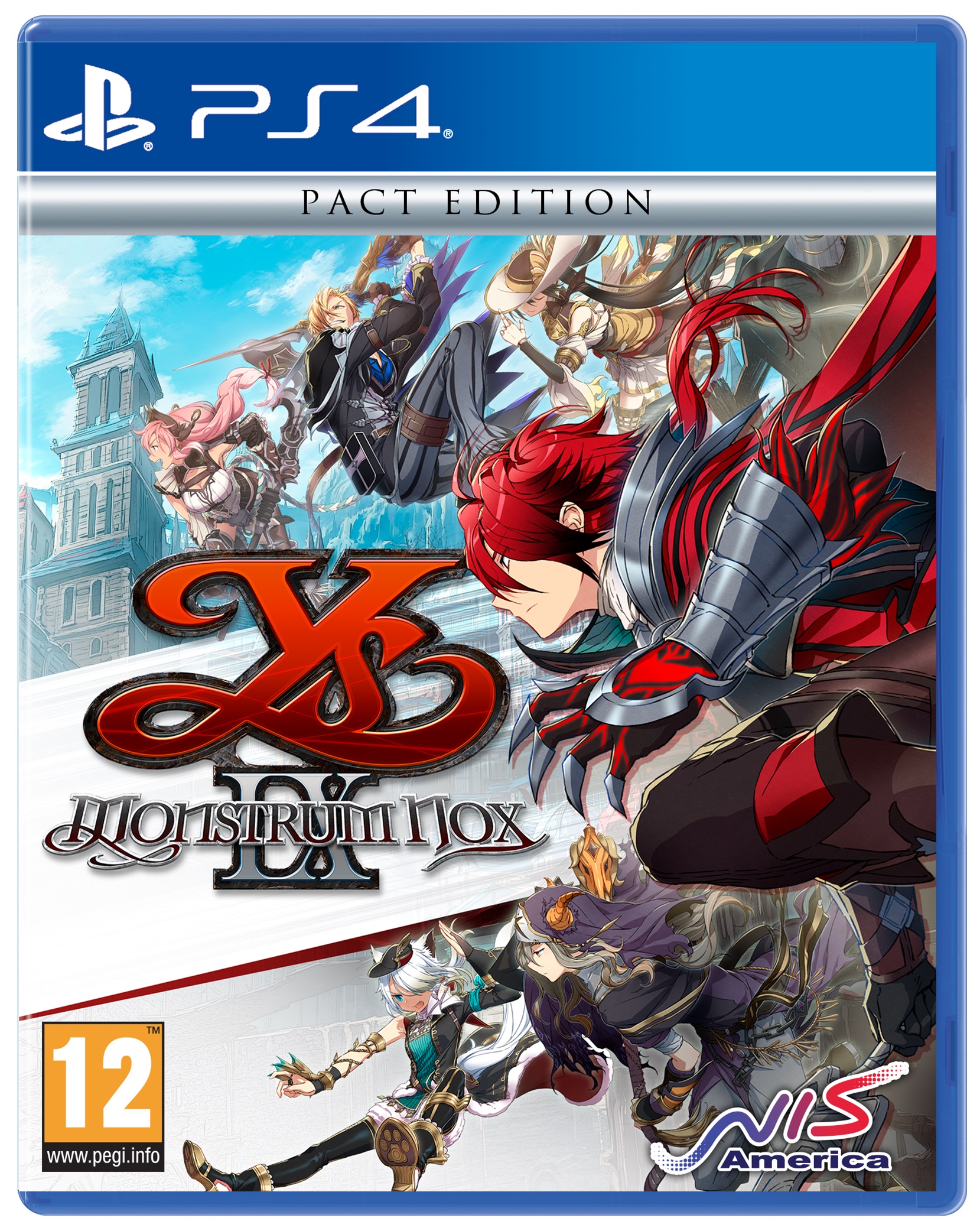 Ys Ix: Monstrum Nox Pact Edition - PlayStation 4 - Engelsk - Special Edition - Gratis frakt v:2930394
