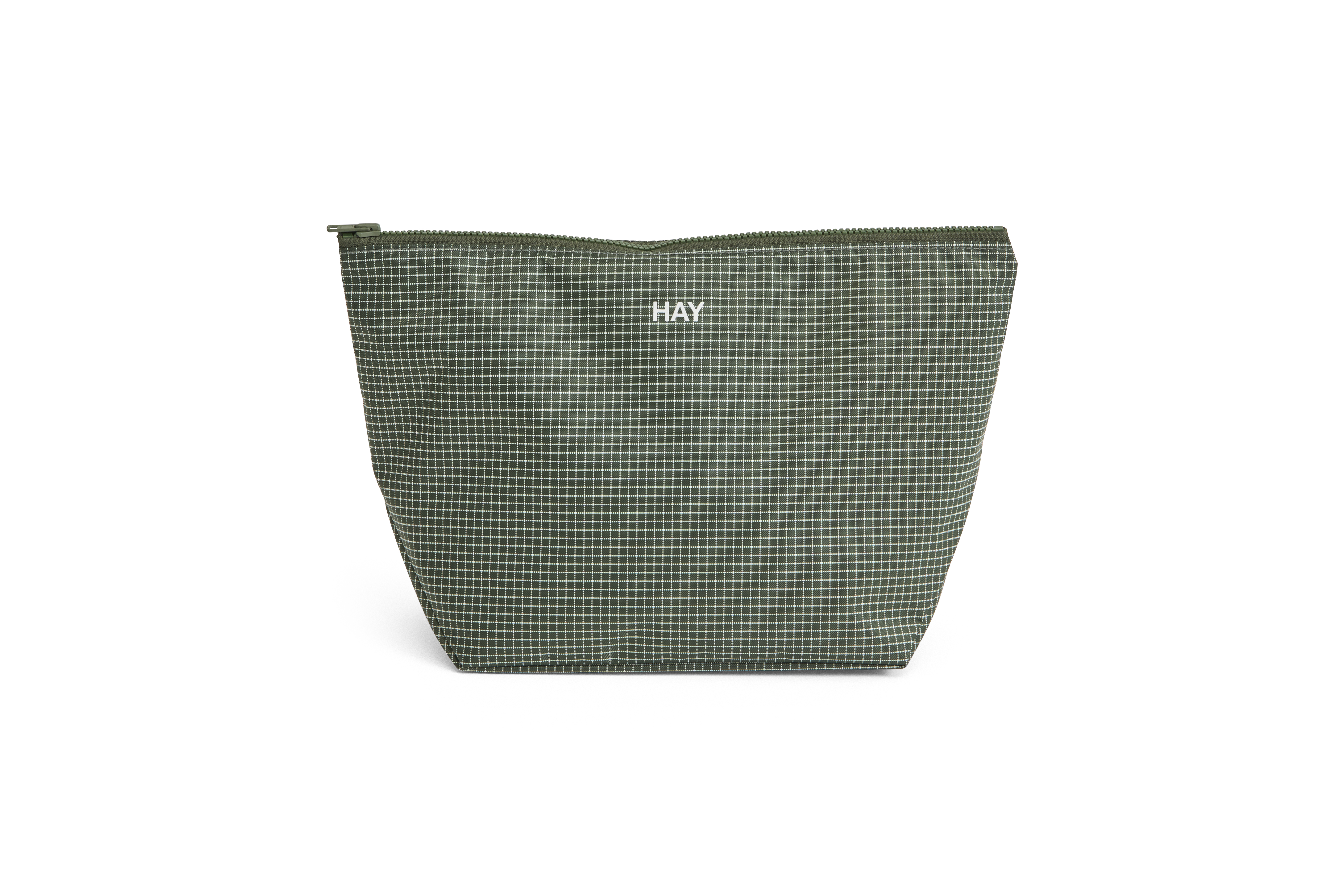 HAY - Grid Pouch - Medium - Mørkegrønn - Dark Green v:6671464