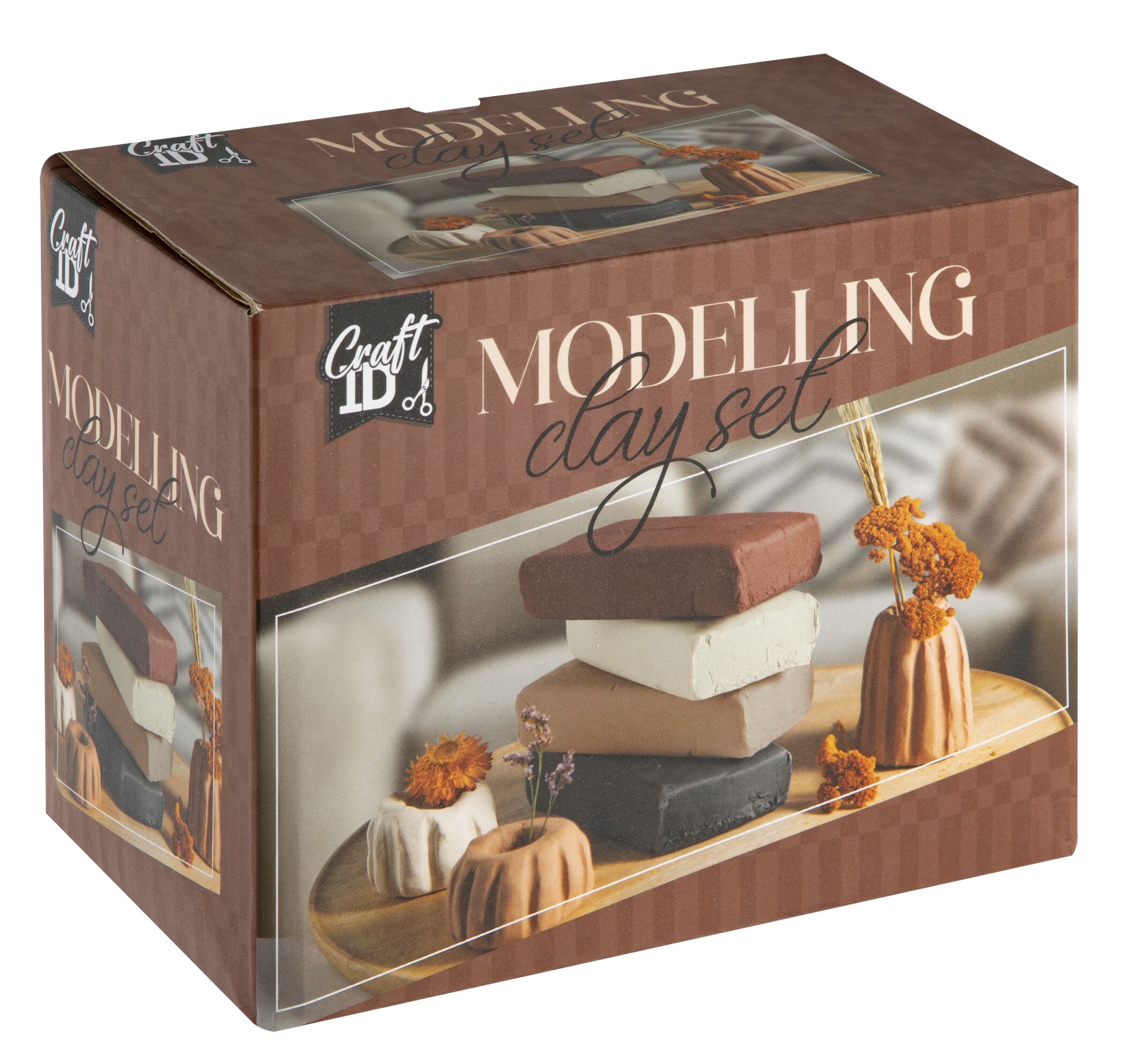 Craft ID - Modelling Clay 4x500g (CR1751/GE) v:4131740