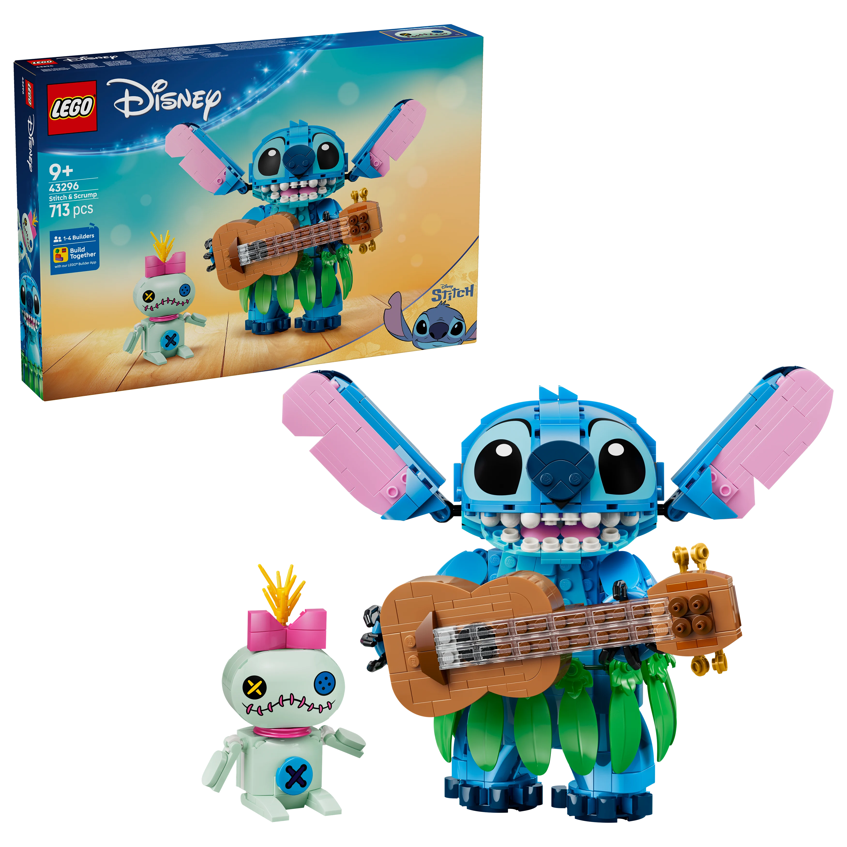 LEGO - Disney Classic - Stitch og Scrump (43296) - Gratis frakt v:3157542