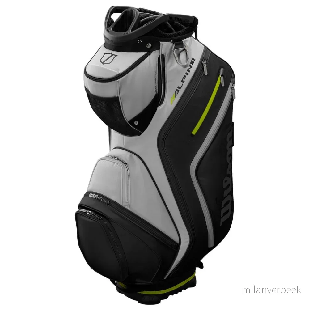Wilson - Alpine Cart Bag - Light Grey/Black - Gratis frakt v:7639657