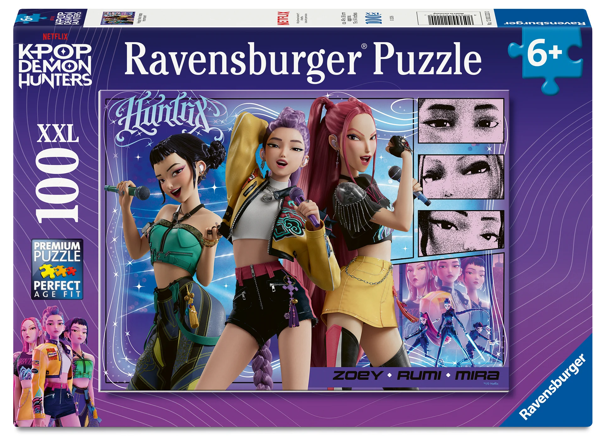 Ravensburger – K-Pop Demon Hunters Happy fans, happy Honmoon! 100p XXL (12002222) v:1561628