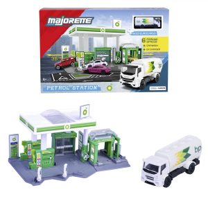 Majorette – Petrol Station BP + 1 Vehicle (8502006001) v:6073084
