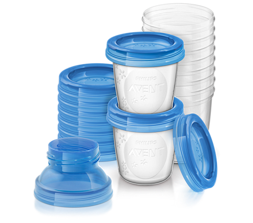 Philips Avent - Breast Milk Storage Containers 10 pieces v:6343218