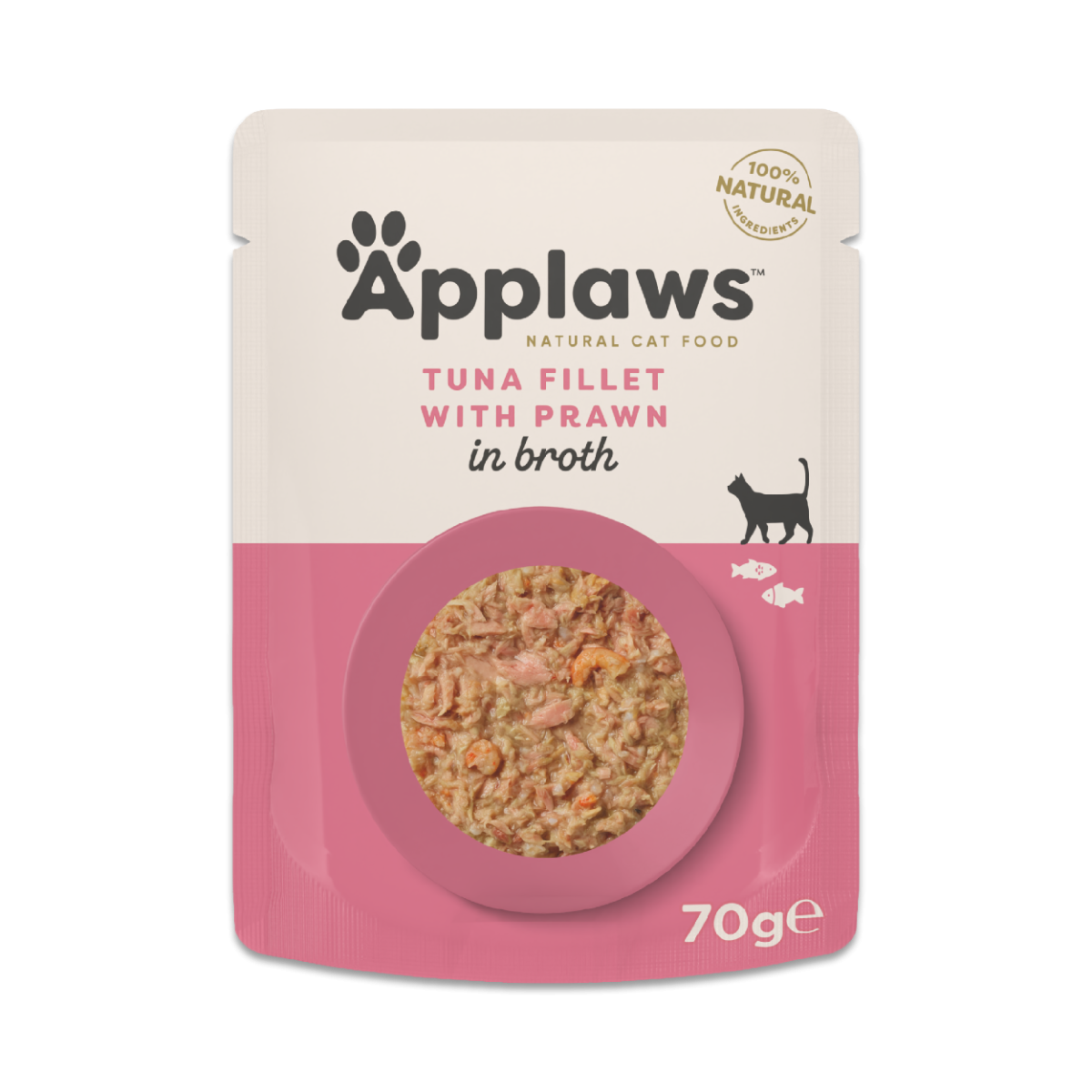 Applaws - Wet Cat Food 70 g pouch - Tuna & Prawn (178-008) - 0.07 - Tuna & Prawn v:5934090