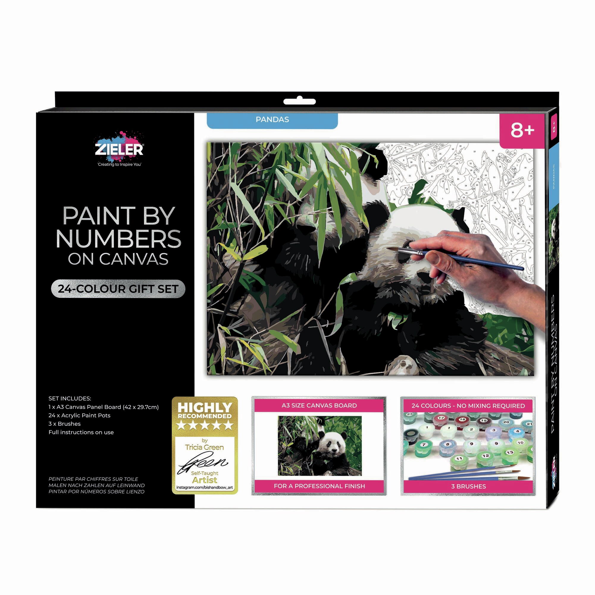 Zieler – Paint By Numbers – Panda (609299438) v:5419657 Zieler – Paint By Numbers – Panda (609299438) v:5419657