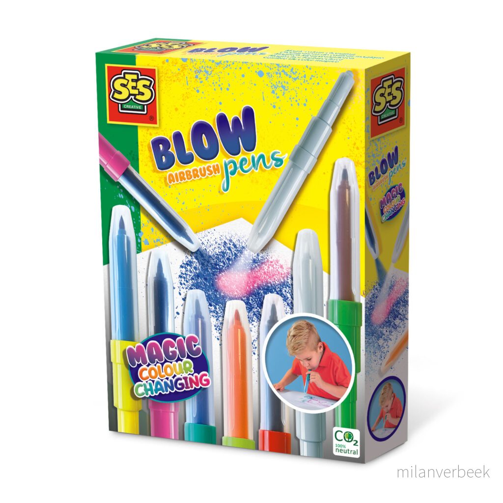 SES Creative - Blow Pens - Airbrush Magic Colours - (S00283) v:6760918
