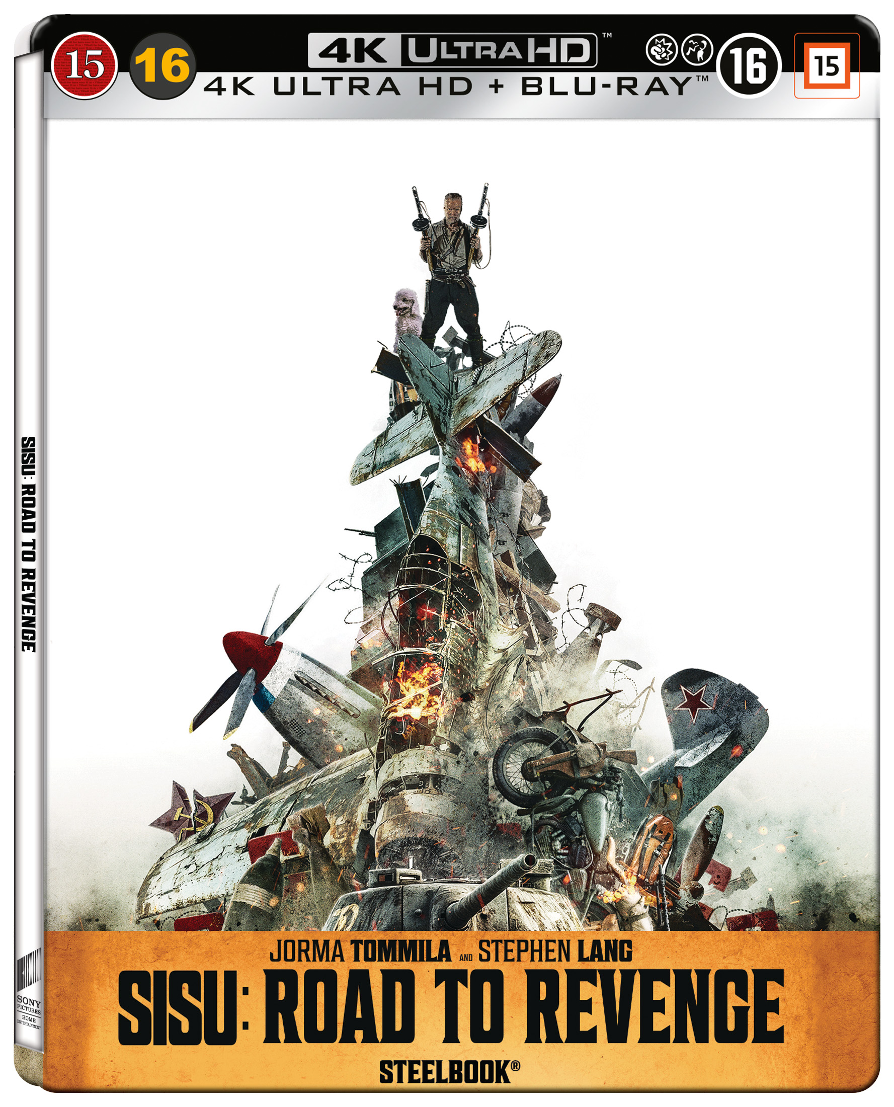 SISU: Road To Revenge - Steelbook (4K UHD + BD) - 4K Blu-Ray - Steelbook v:4095074