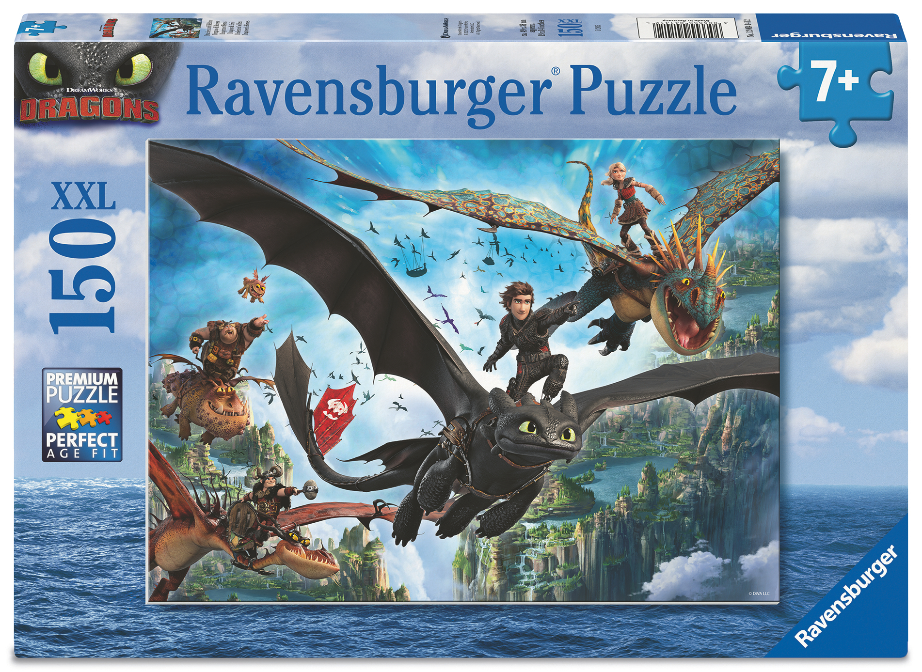 Ravensburger – Dragons & Heroes 150p (12004141) v:9704686