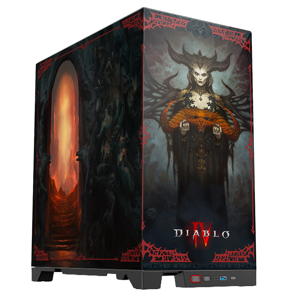 Diablo IV - Lilith PC Gaming Case Limited Edition ATX - Gratis frakt v:1158847