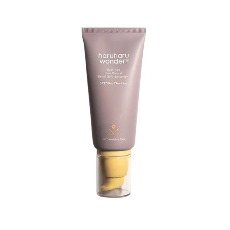 Haruharu Wonder – Black Rice Pure Mineral Relief Daily Sunscreen SPF50+ PA++++ – Black – 50 ml v:9329783