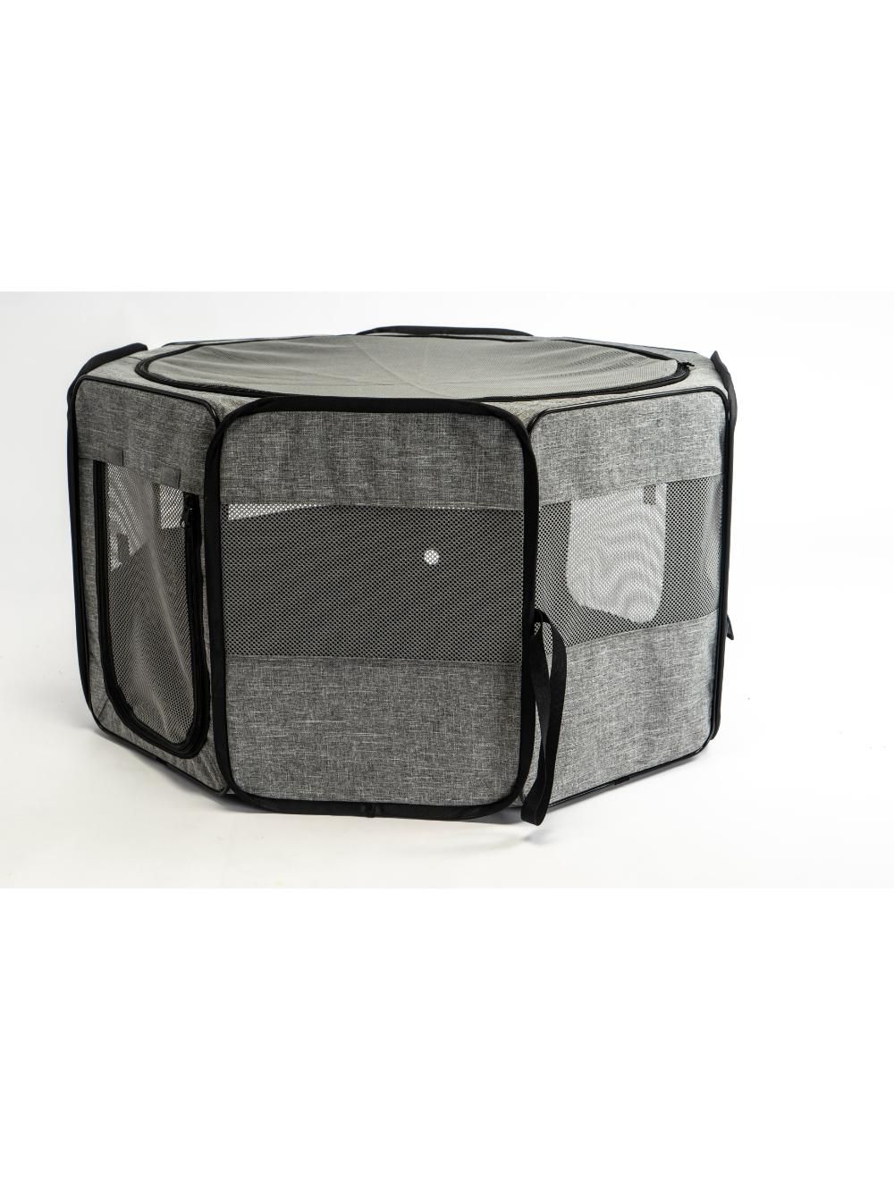 Nordic Paws - Vax Playpen soft - grey - M - (7000241012599) - Gratis frakt v:1159416