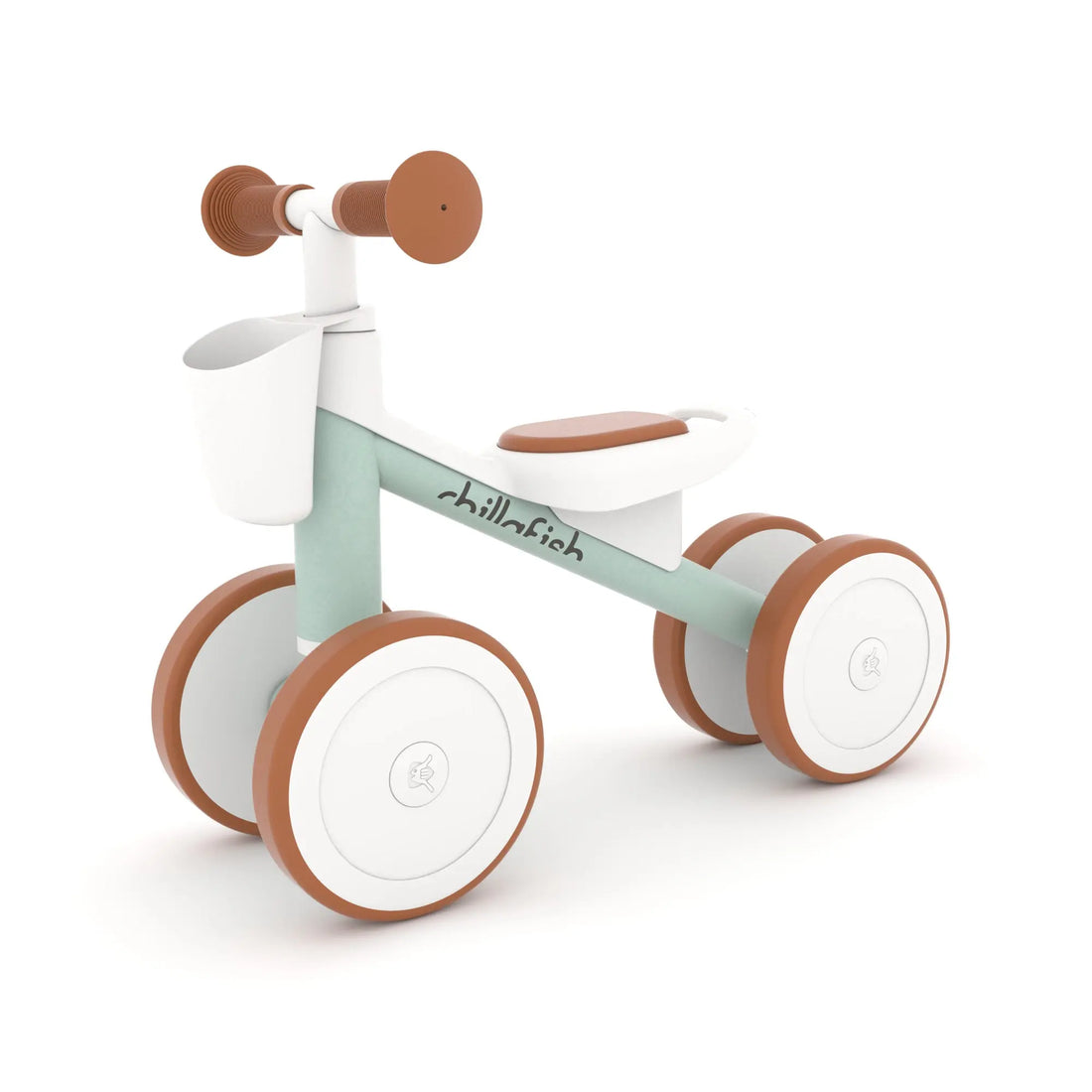 CHILLAFISH – Racer 4-wheel stylish rideon with TPR wheels, seat and carry handle (CPQR01BRE) – Gratis frakt v:3347655