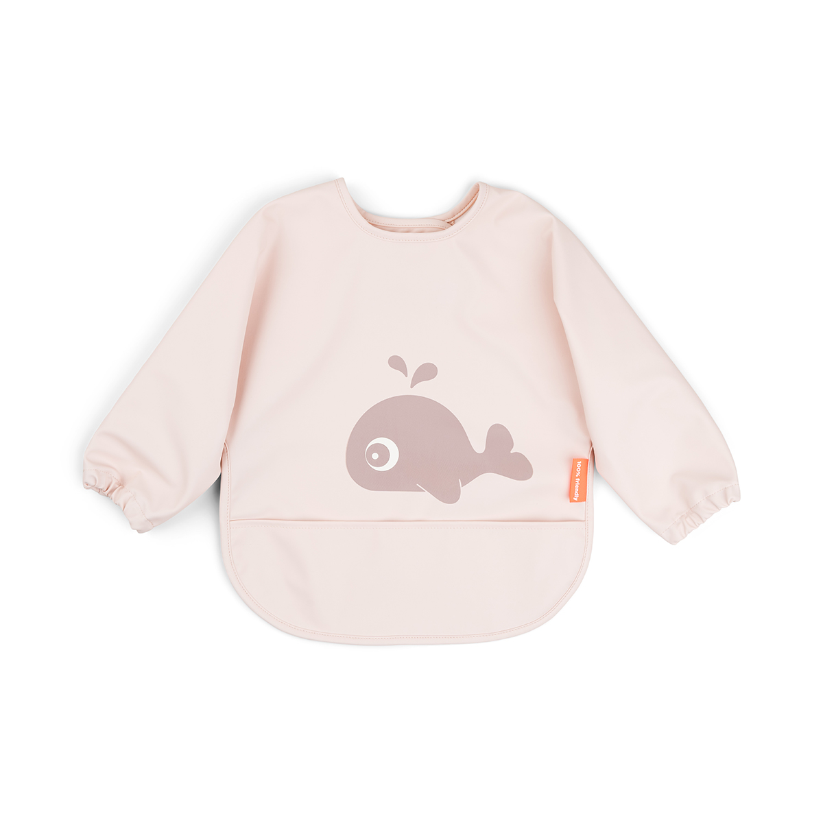 Done by Deer – Sleeved pocket bib – Wally Powder – Længde front: 35 cm, Ærme bredde: 72 cm v:3516117 Done by Deer – Sleeved pocket bib – Wally Powder – Længde front: 35 cm, Ærme bredde: 72 cm v:3516117