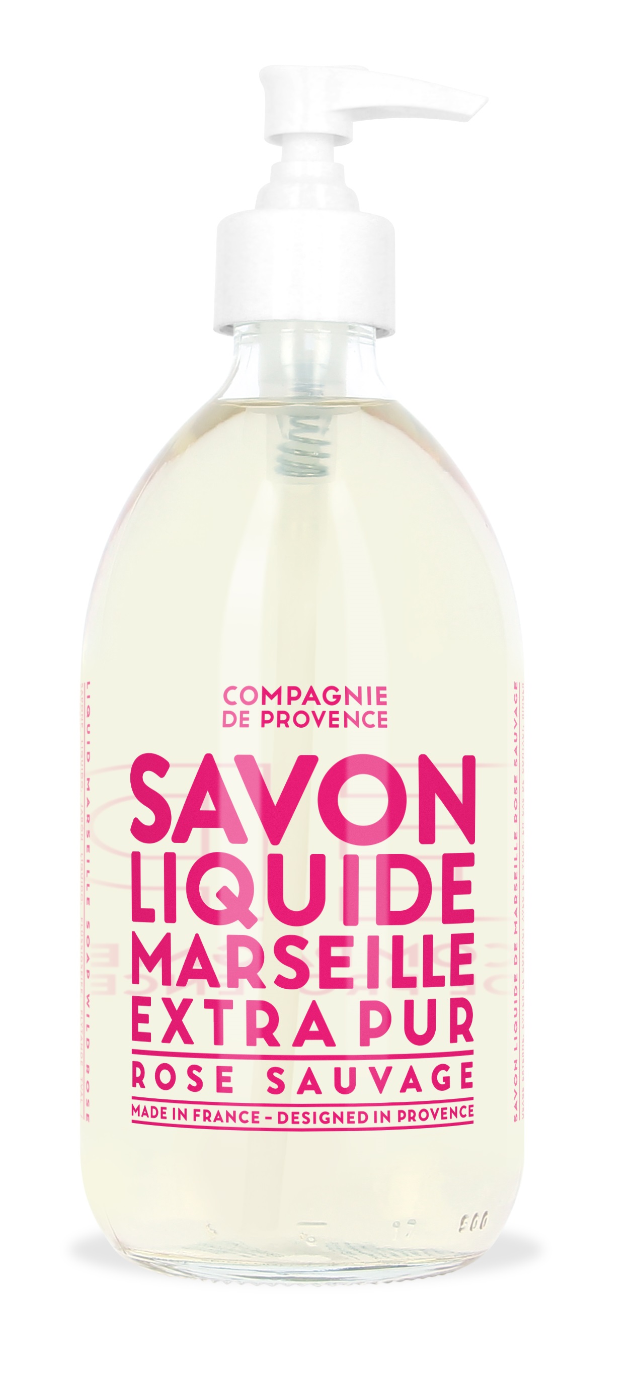 COMPAGNIE DE PROVENCE - Liquid Marseille Soap Wild Rose 495 ml - 495 v:6346000