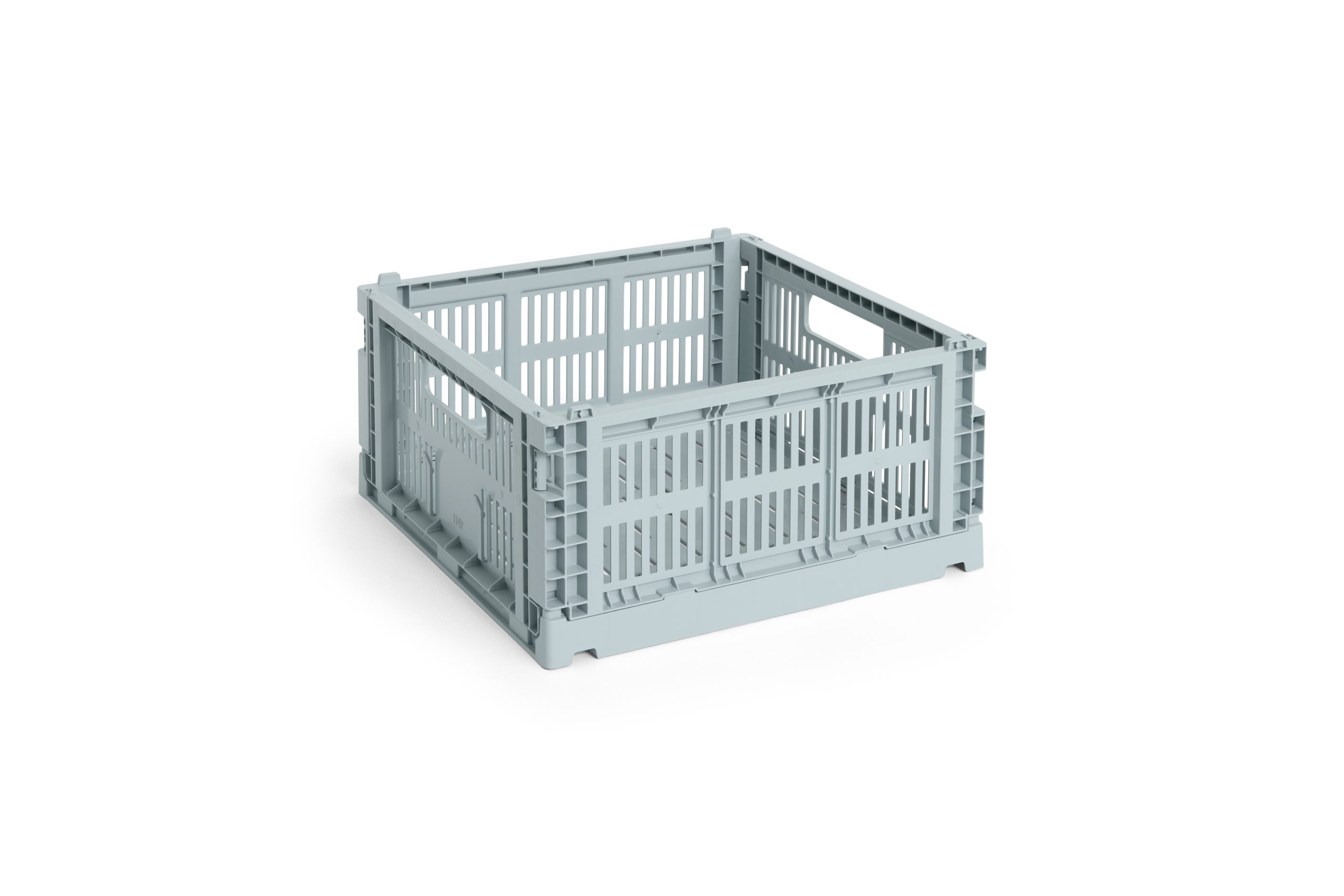 HAY - Colour Crate M Square Oppbevaringsboks (Støvblå) - Dusty Blue v:9732087