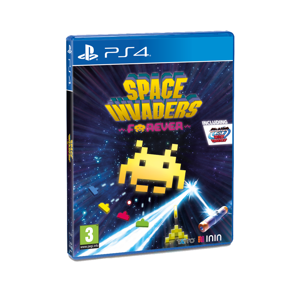 Space Invaders Forever - PlayStation 4 - Engelsk - Standard v:5893399