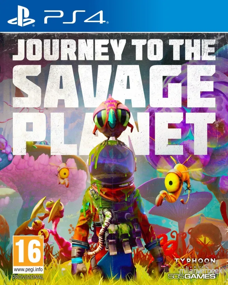 Journey to the Savage Planet (Import) - PlayStation 4 - Import - Standard v:1436500