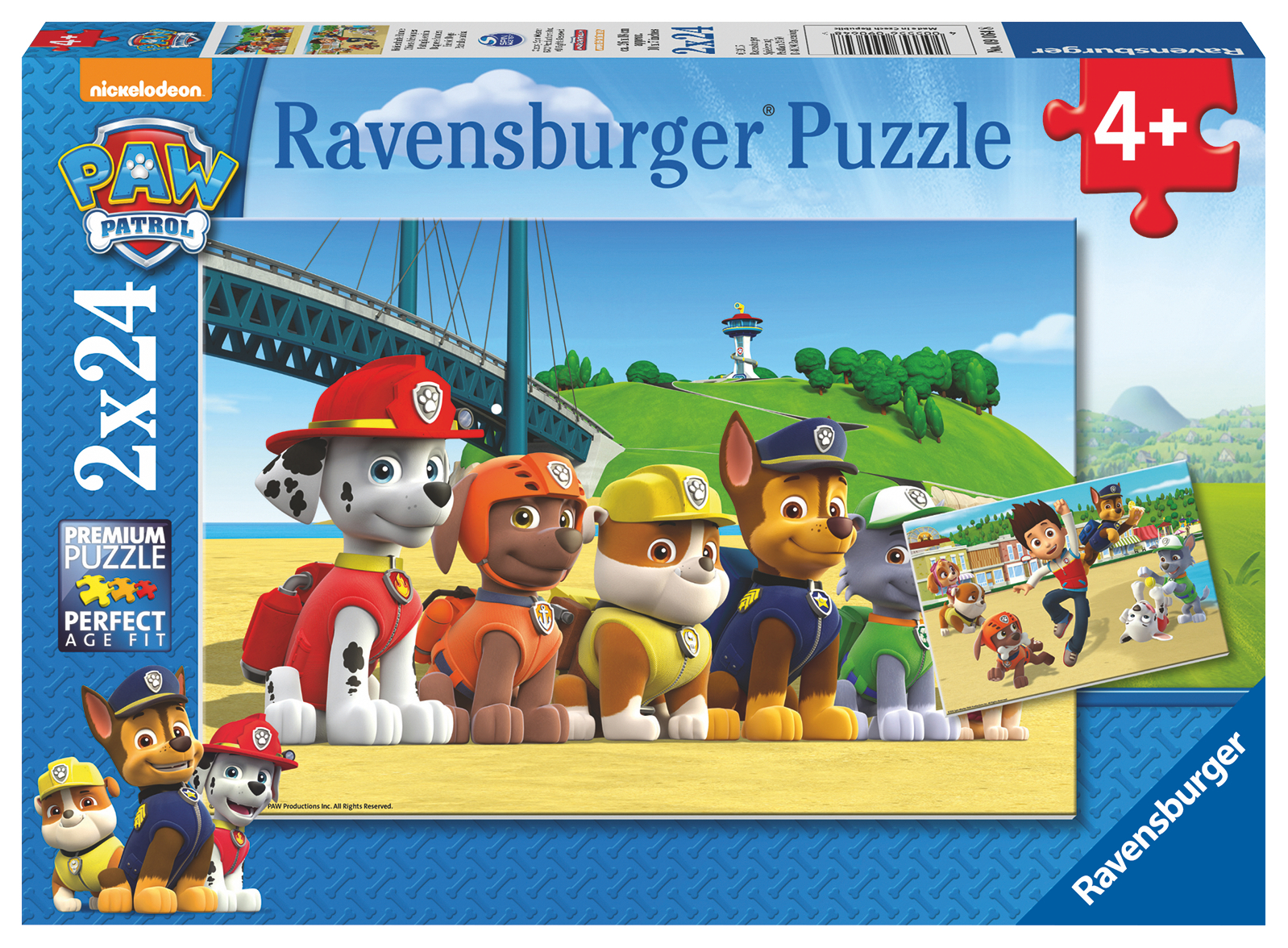 Ravensburger – Paw Patrol 2x24p (10109064) v:1514935