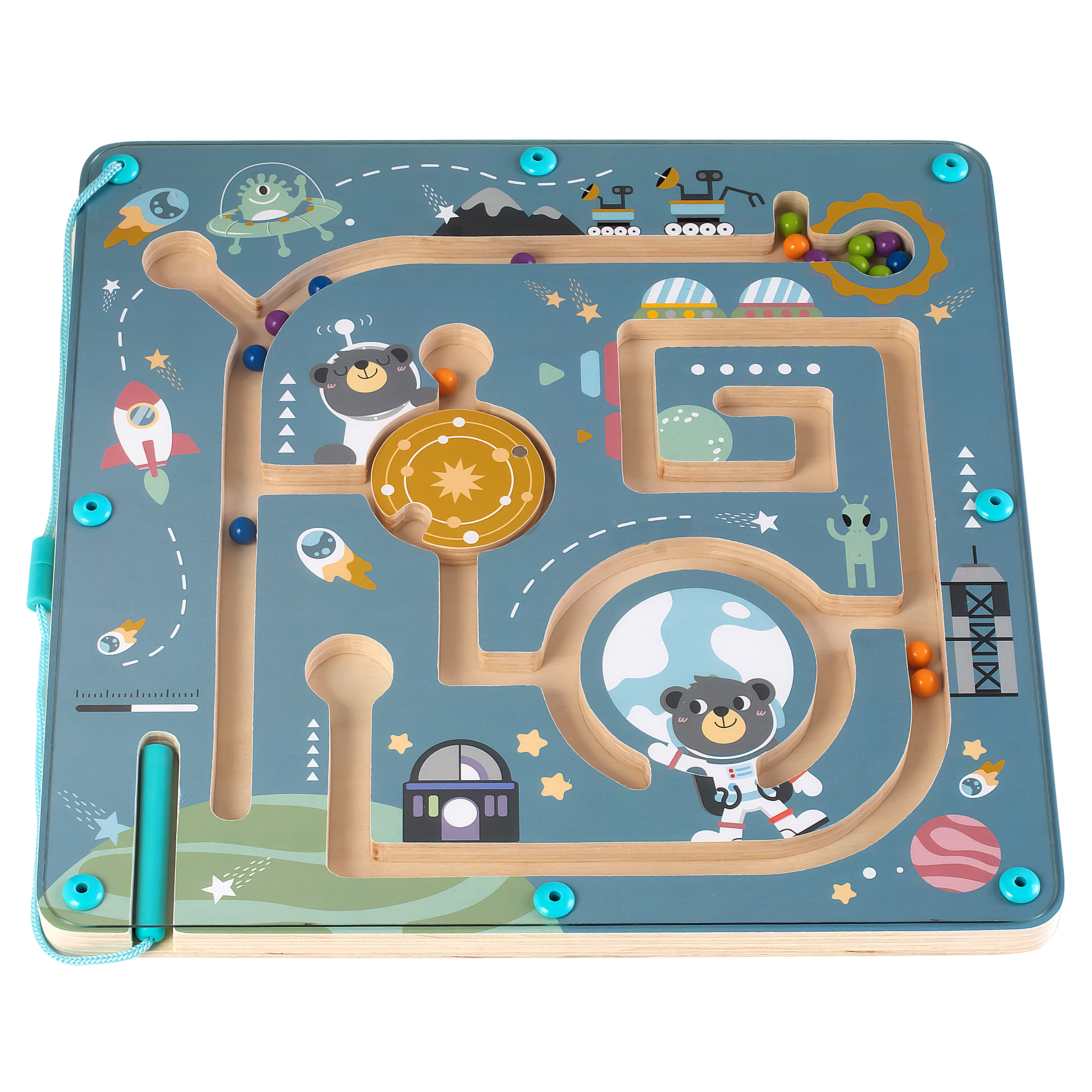 Kinder and Kids – Labyrint med magnetpenn og kuler, Rommet v:8043507