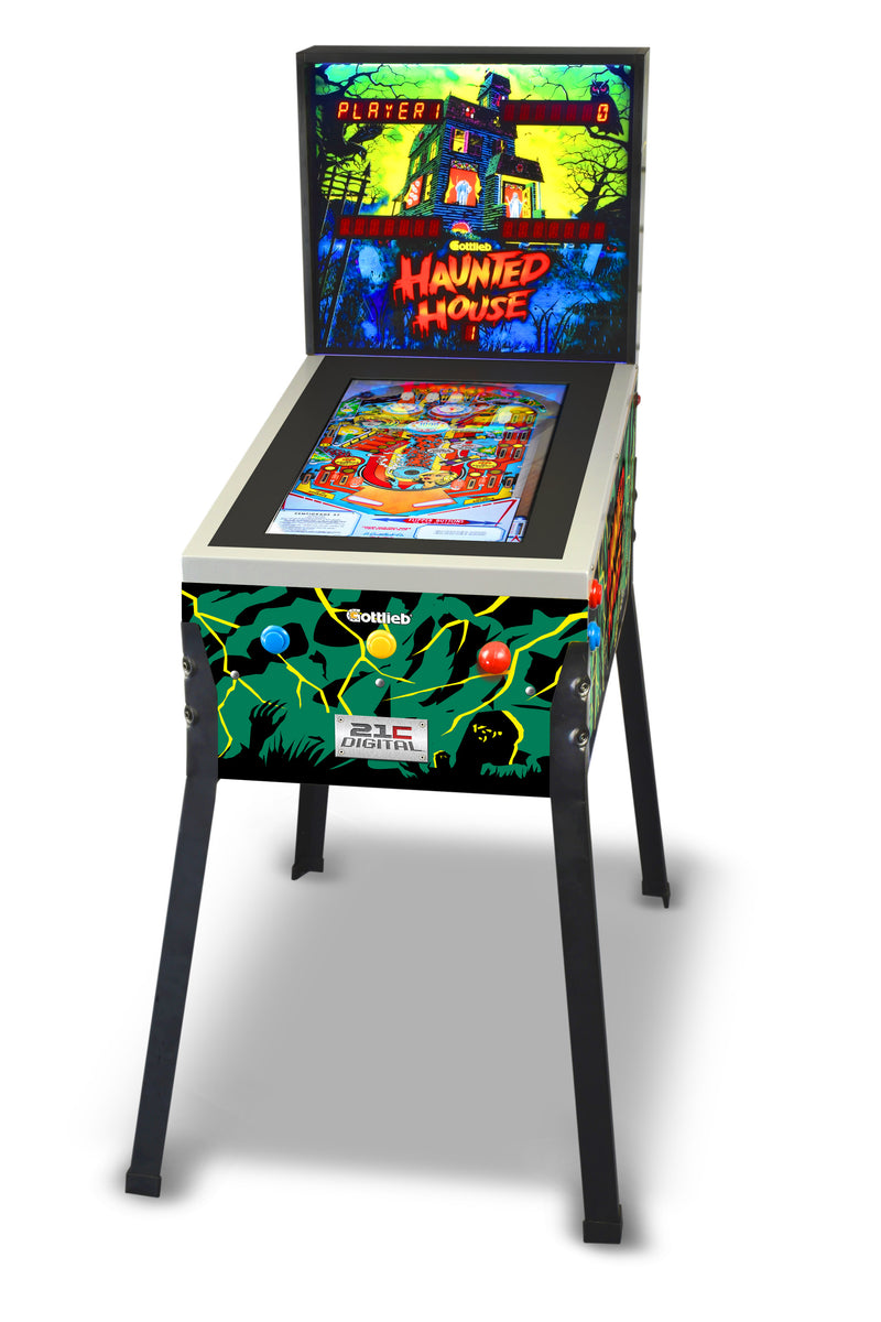 ARCADE 1 Up - Toyshock Pinball - Haunted House - Gratis frakt v:6765512