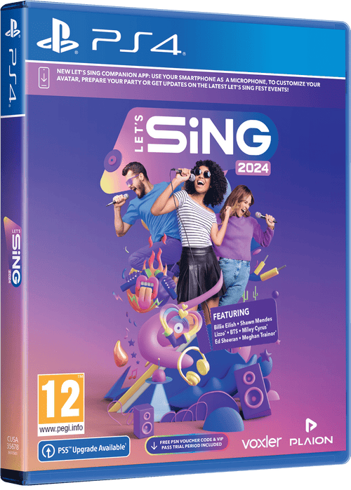 Let's Sing 2024 - PlayStation 4 - Engelsk - Standard v:1588571
