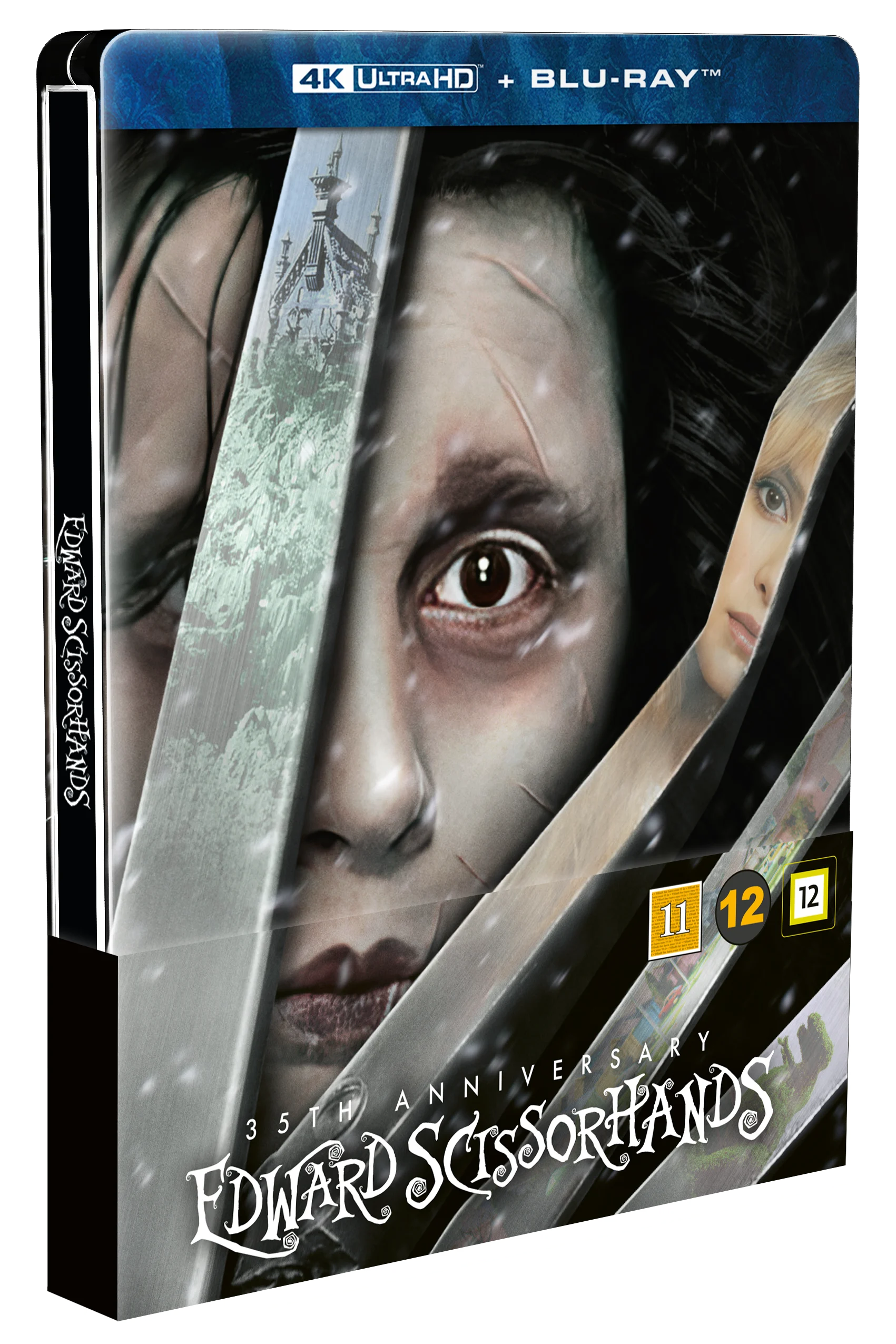 Edward Scissorhands - Steelbook (4K UHD + BD) - 4K Blu-Ray - Steelbook v:9028602