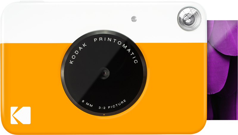 Kodak Printomatic Instantkamera – Gul – Gratis frakt v:8977438