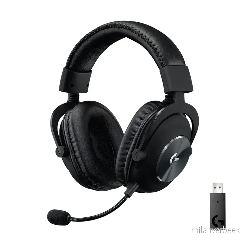 Logitech - PRO X Wireless LIGHTSPEED Gaming Headset +Battlefield PC SKIN bundle - Gratis frakt v:1981096