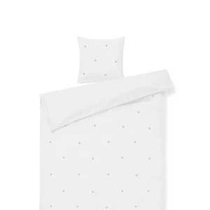 Juna – Daisy Sengetøy – Hvit/Lys Blå – 140×220 cm – Gratis frakt v:8324267 Juna – Daisy Sengetøy – Hvit/Lys Blå – 140×220 cm – Gratis frakt v:8324267