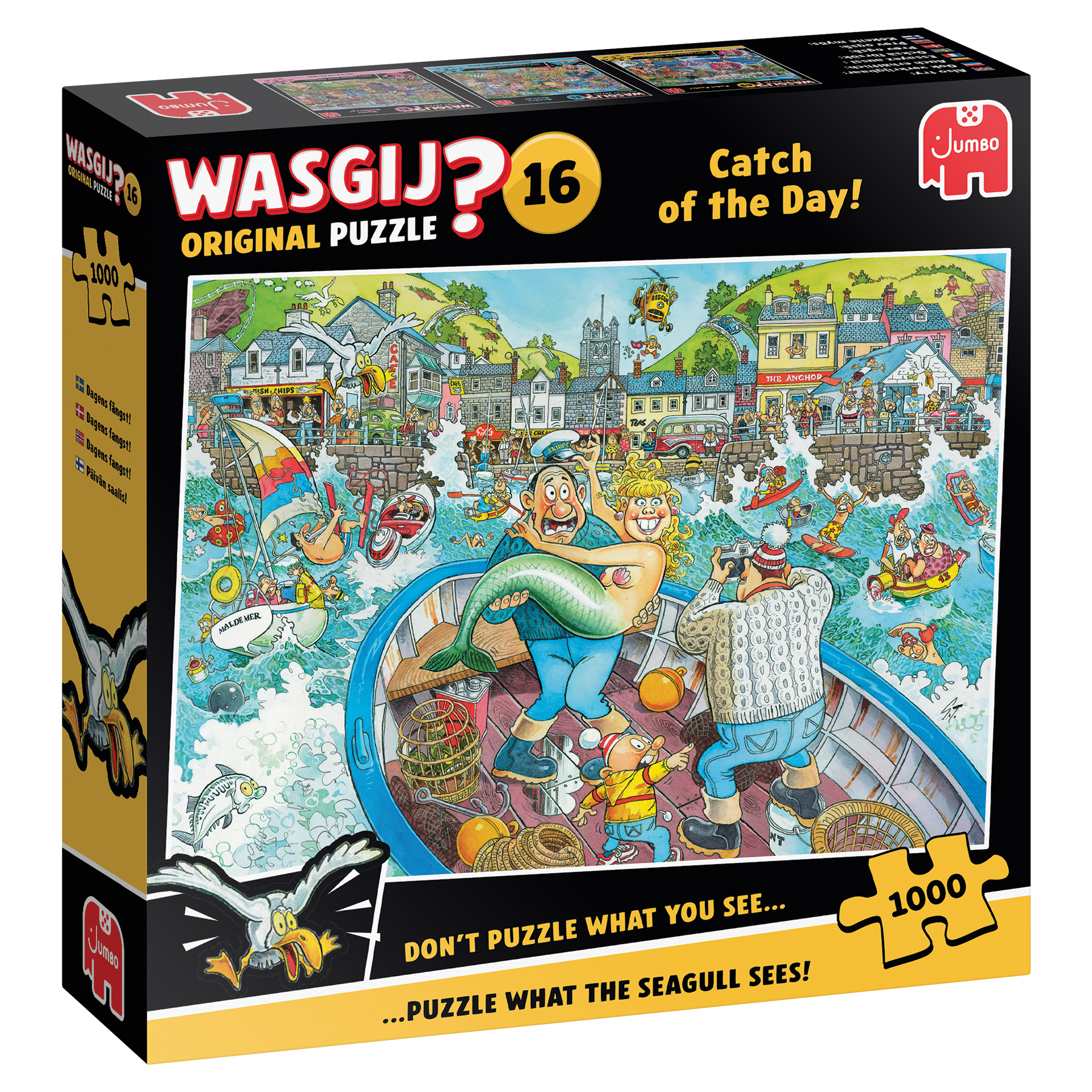 Wasgij – Original 16 Catch of the day! (1000 Pieces) (1119802239) v:3182663