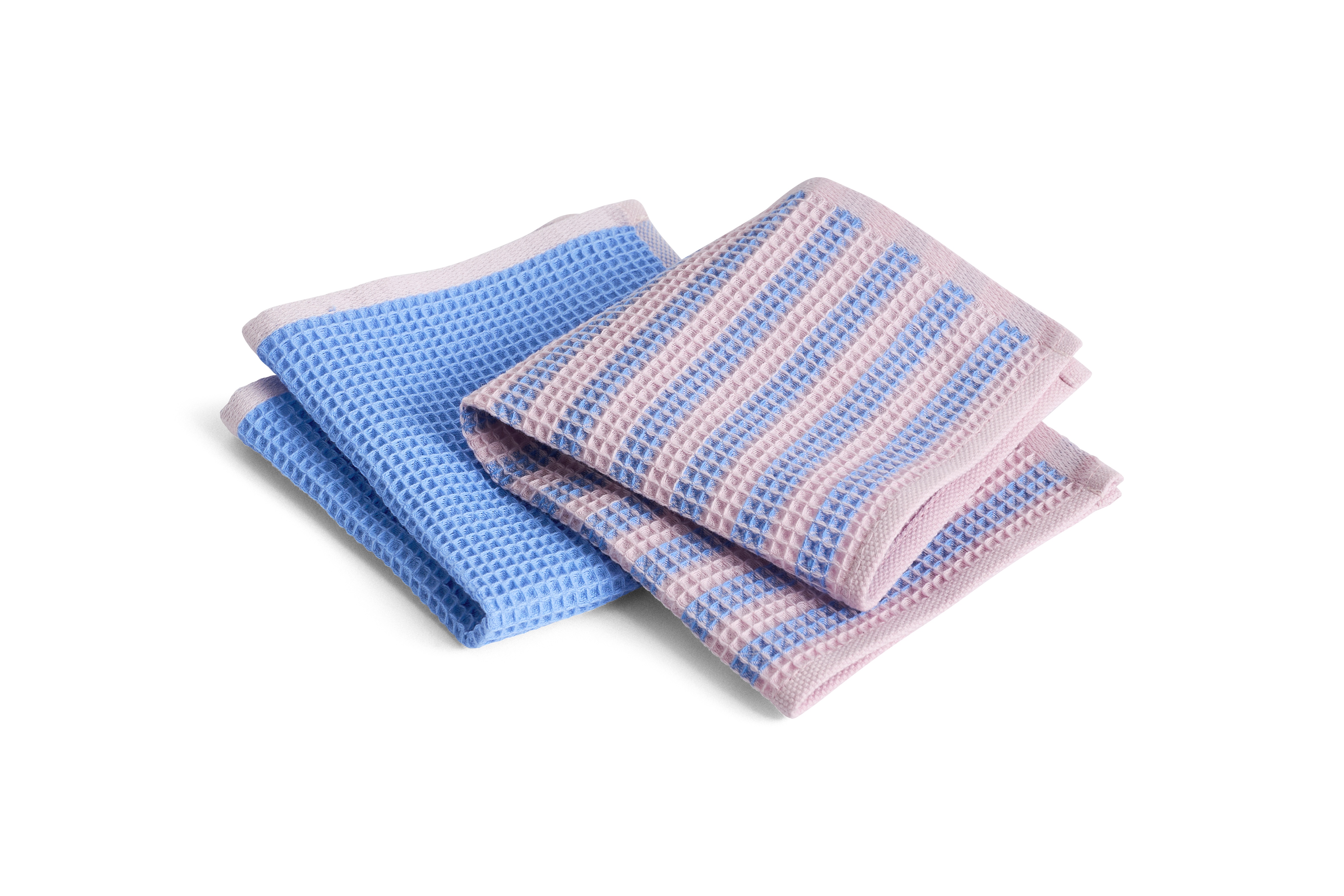 HAY - Canteen Oppvaskklut - B31 x L31 cm - Himmelblå & Rosa - Sett med 2 - Blue & Pink v:2161960