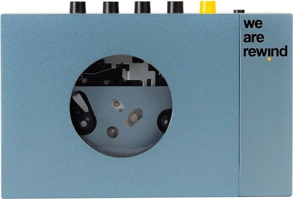 We Are Rewind – Cassette Player Recorder – Blue – KURT – Gratis frakt v:9339413