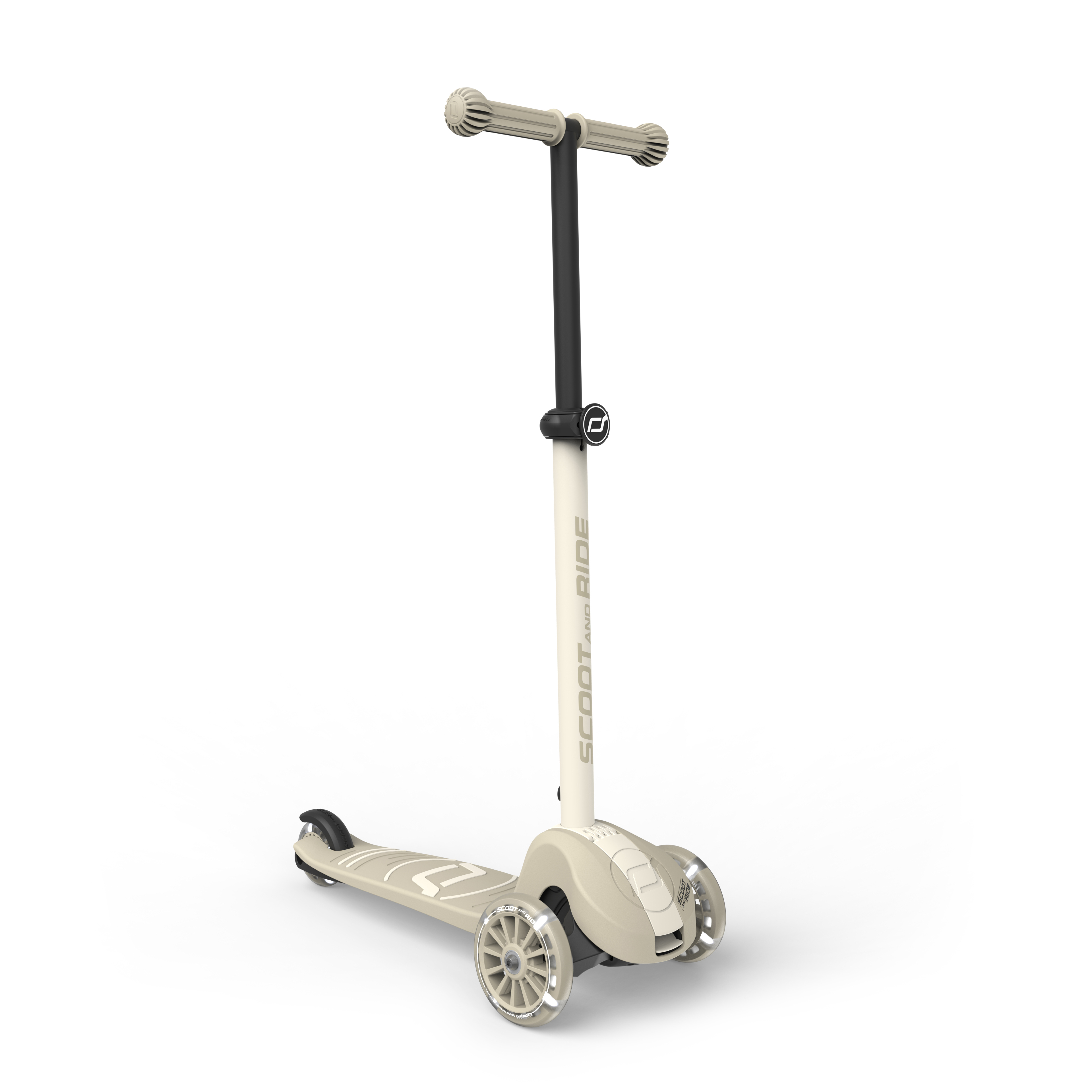 Scoot and Ride – Highwaykick 3S LED – Ash (00937) – Gratis frakt v:5312009