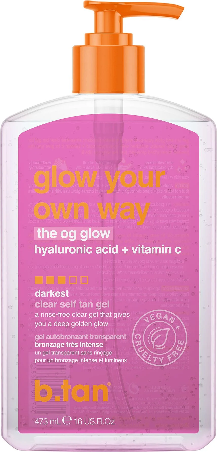 b.tan - Glow Your Own Way 473 ml - 472 - Medium v:5827740