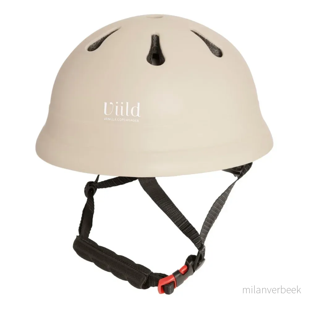 Vanilla Copenhagen - Safety Helmet - Beige - S (51-54 cm) (HELM6123) - Gratis frakt v:6241261
