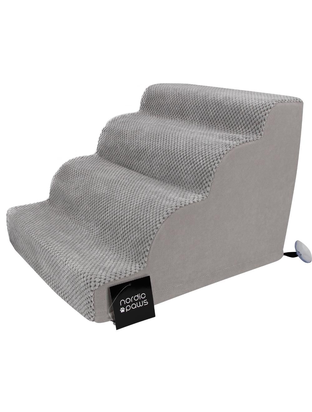 Nordic Paws - Dog stair Grey One-Size - (697271866731) - Gratis frakt v:8300321