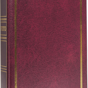 Focus – Eterna Super 200 Fotoalbum 10×15 – Klassisk album med gulldetaljer – Red v:4767309
