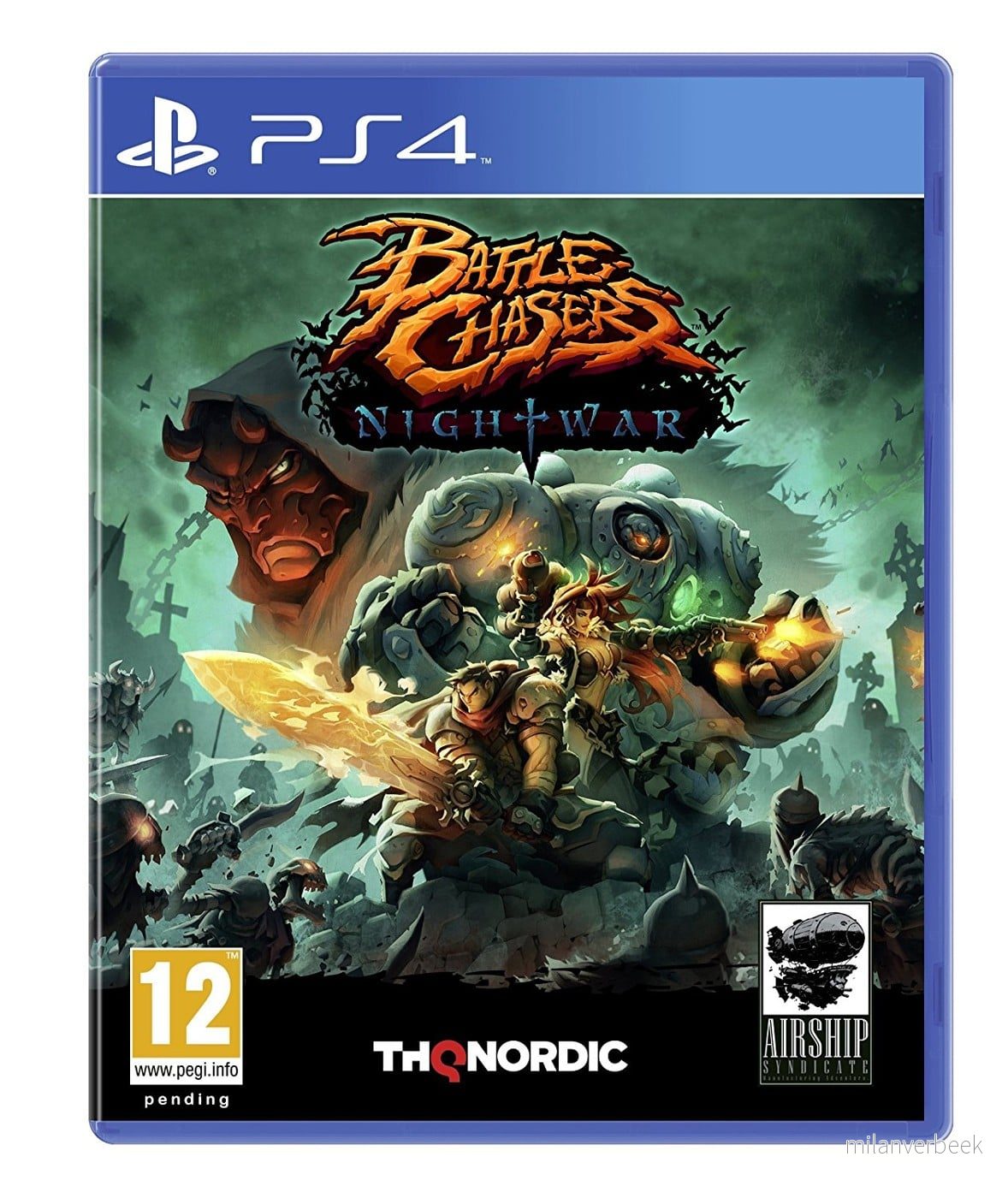 Battle Chasers: Nightwar (AUS/Multi in Game) - PlayStation 4 - Australia - Standard v:3388700