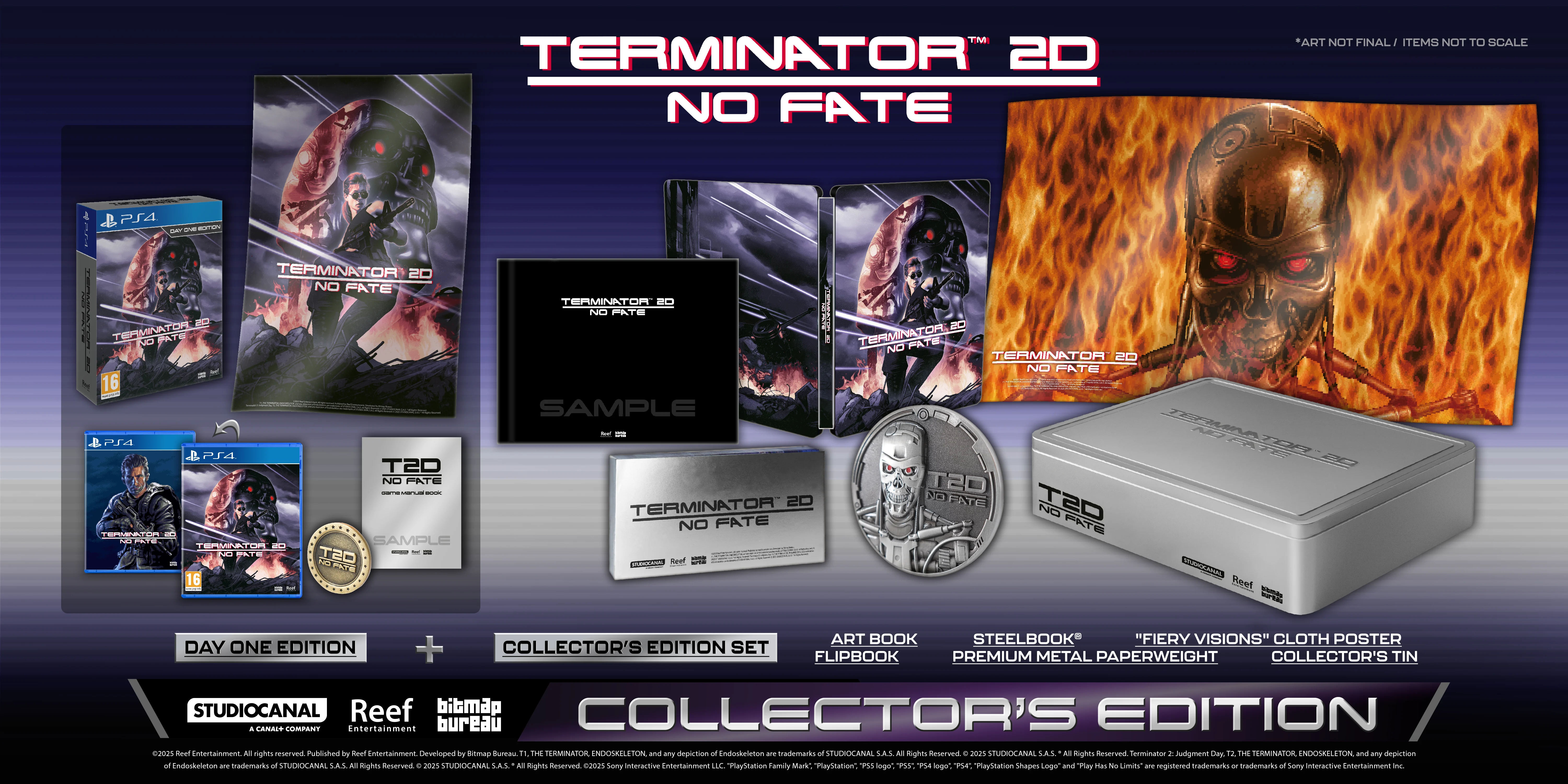 Terminator 2D: No Fate (Collector's Edition) - PlayStation 4 - Engelsk - Collector's Edition - Gratis frakt v:1541981