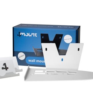 4Mount – Wall Mount for PS5 Pro – Bundle – White – PlayStation 5 – Nordisk – Pro – Gratis frakt v:1055643
